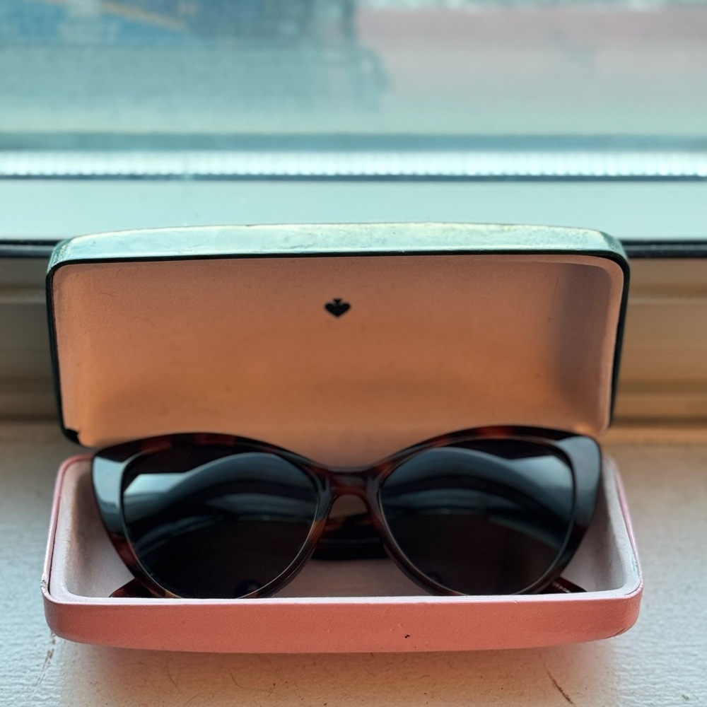 Kate Spade Tortoise Cat-Eye Sunglasses - Picture 9 of 9